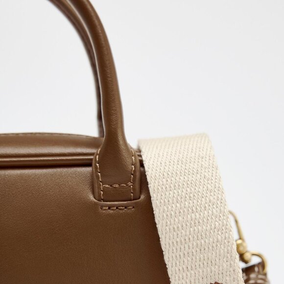 Zara Viral (Miu Miu Inspired) MINI TOPSTITCHED BAG - Picture 7 of 7